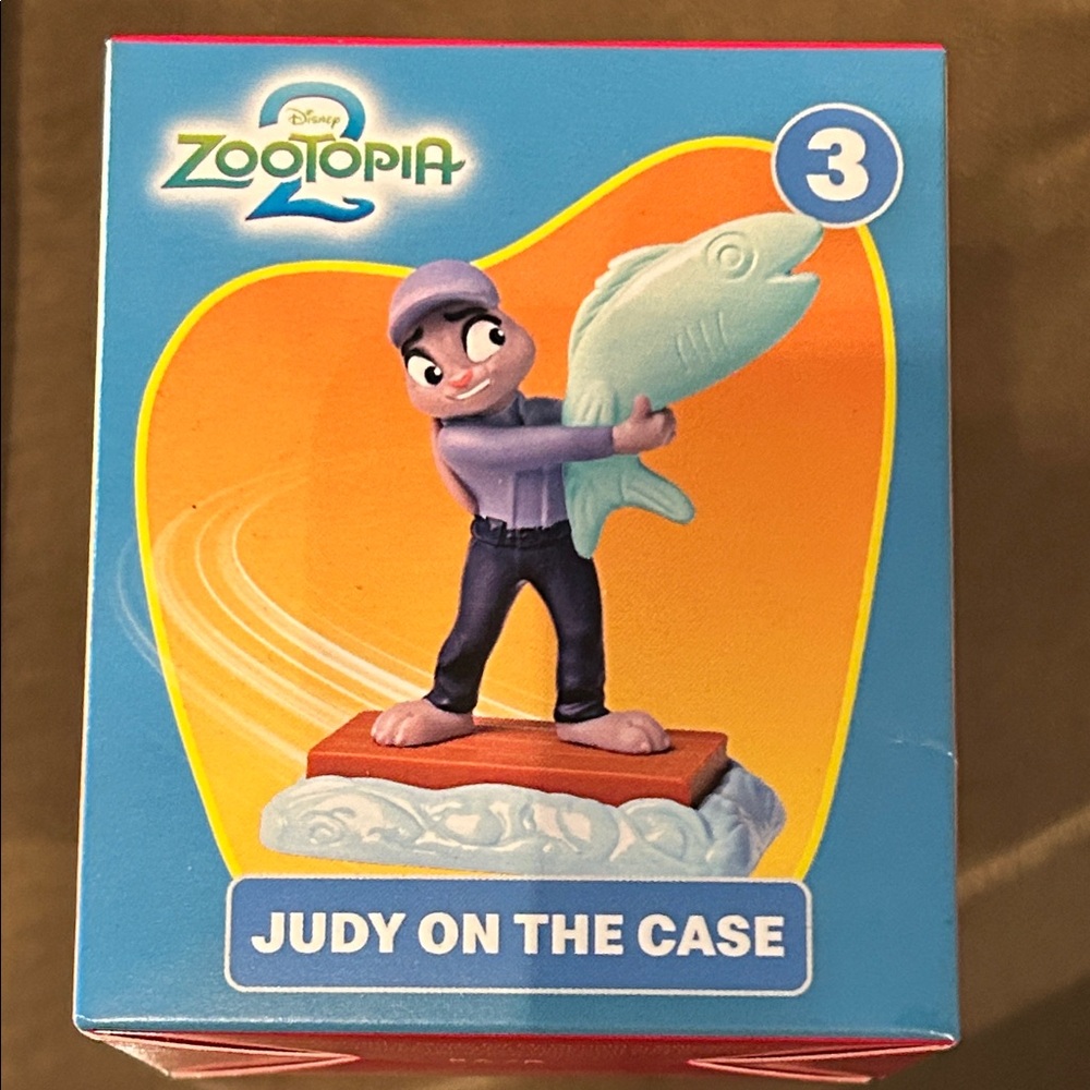 McDonald’s 2025 - Zootopia 2 - Judy On The Case Toy
